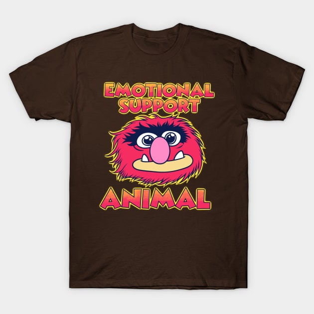 Muppets Emotional Support Animal T-Shirt by sspicejewels